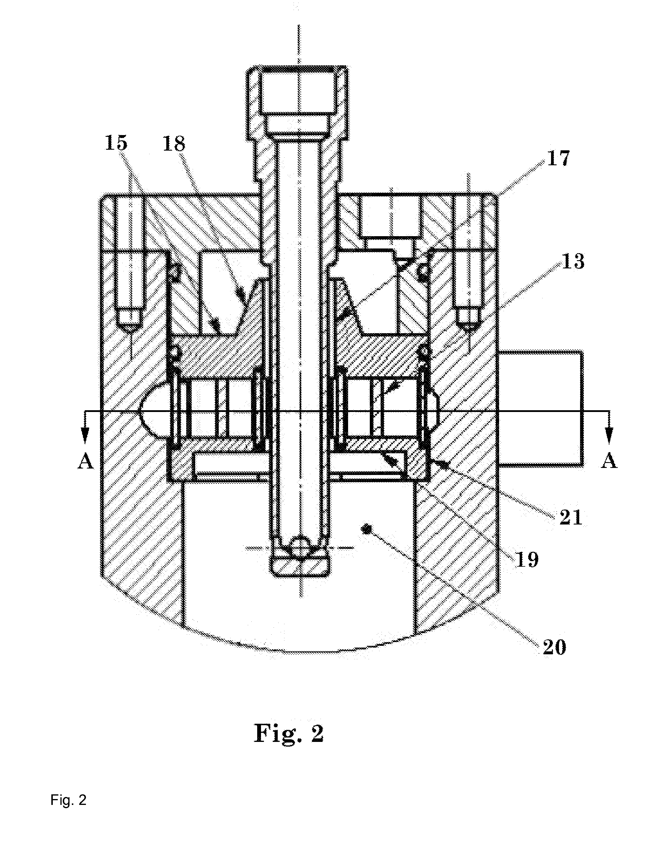 System for dissolving gases in fuel