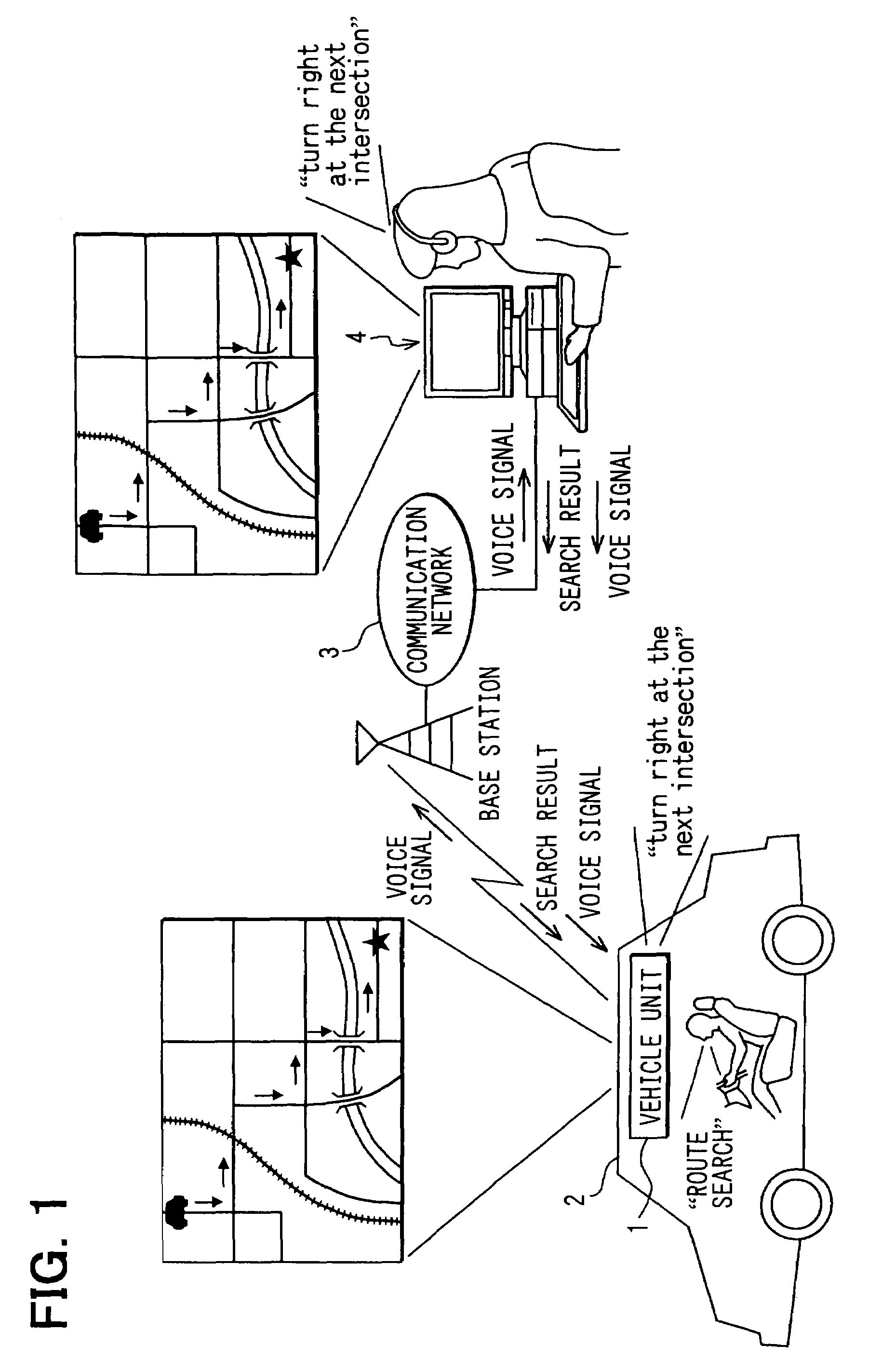 Adjusting sound characteristic of a communication network using test signal prior to providing communication to speech recognition server