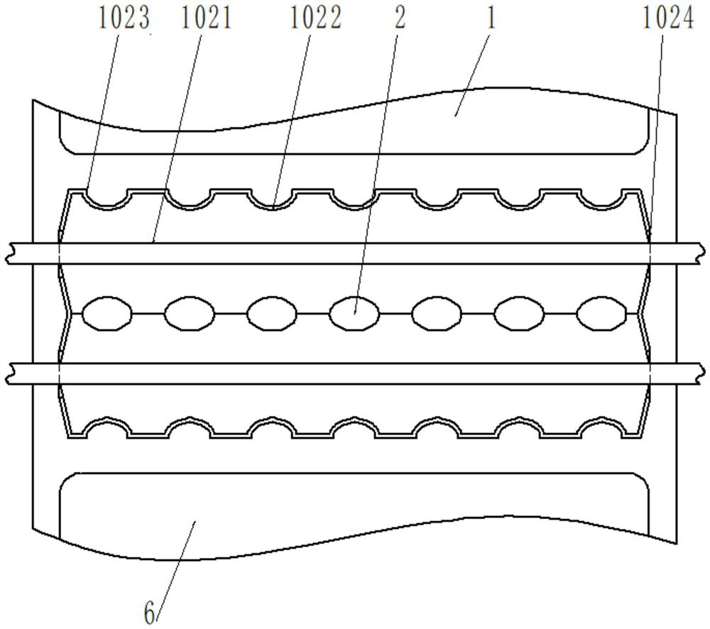 Pre-condensation and impurity removal equipment for mixing natural gas synergistic additives