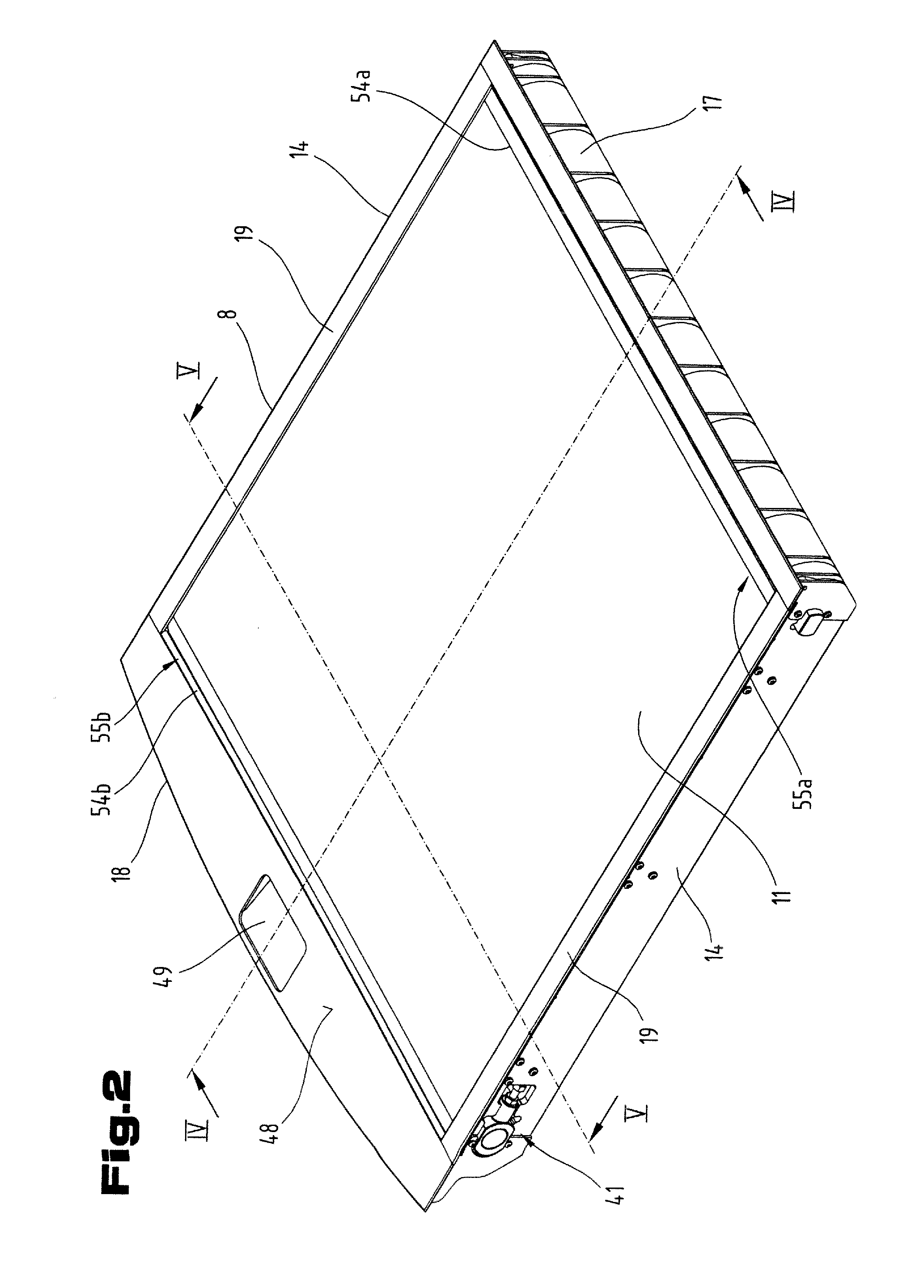 Loading Compartment Floor for a Loading Compartment of a Motor Vehicle