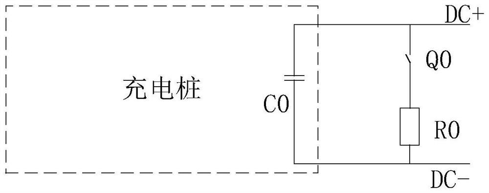 Protection and control method of DC charging pile residual pressure discharge resistor