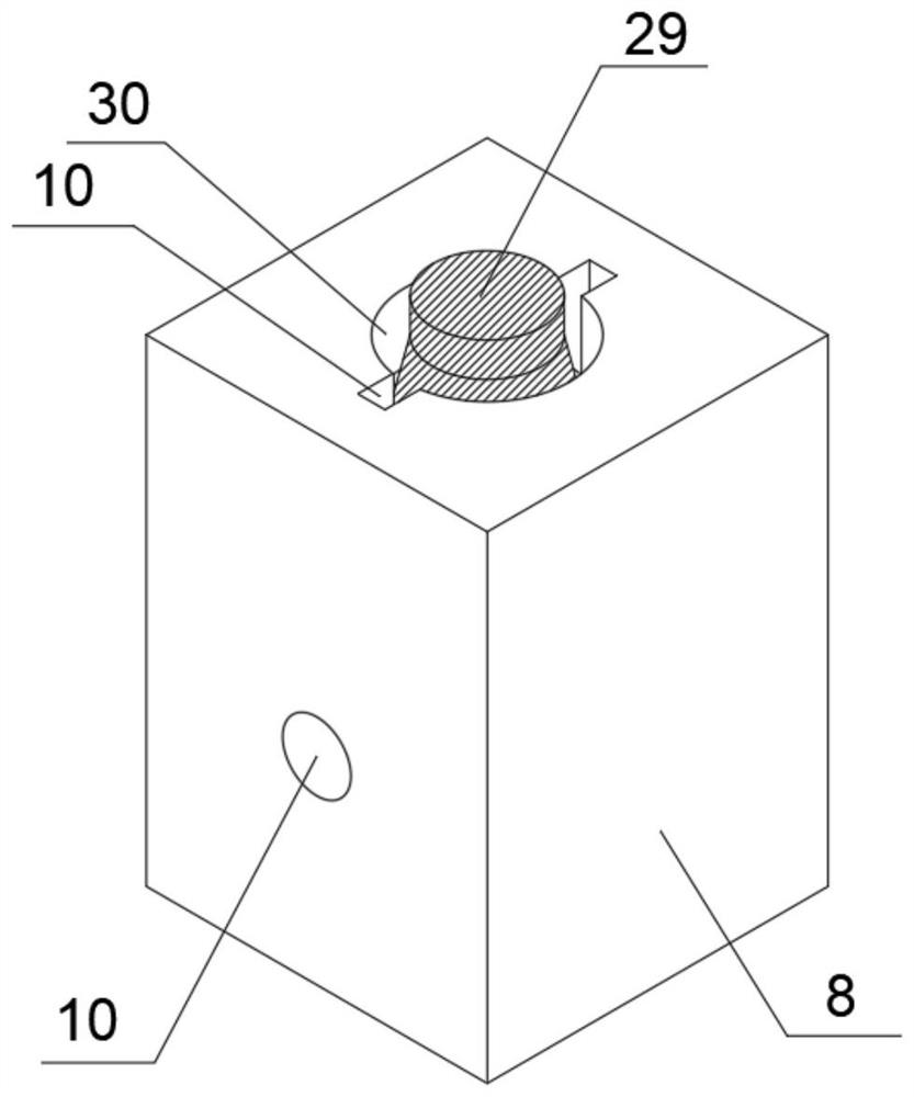 Bidirectional extrusion forming die