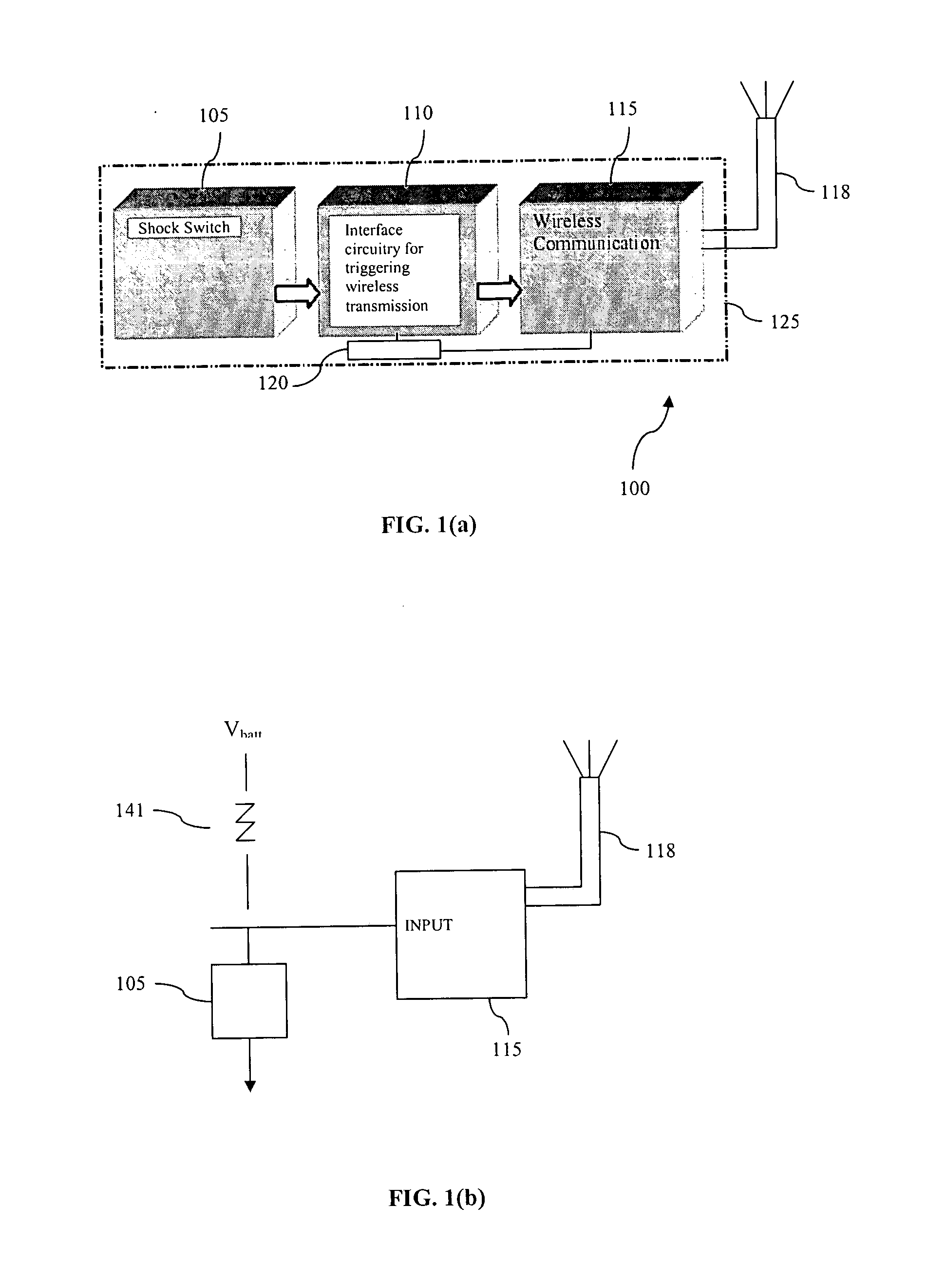 Remote shock sensing and notification system