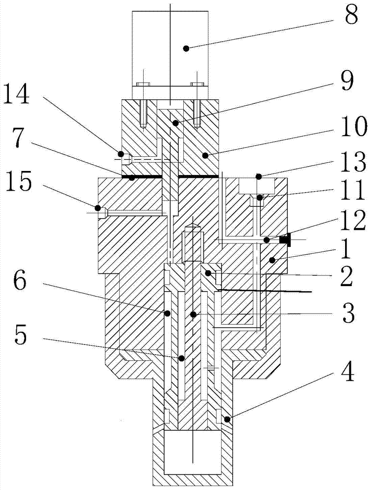 A marine diesel fuel injector