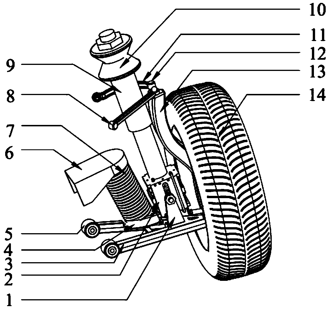 Active suspension using air spring assembly