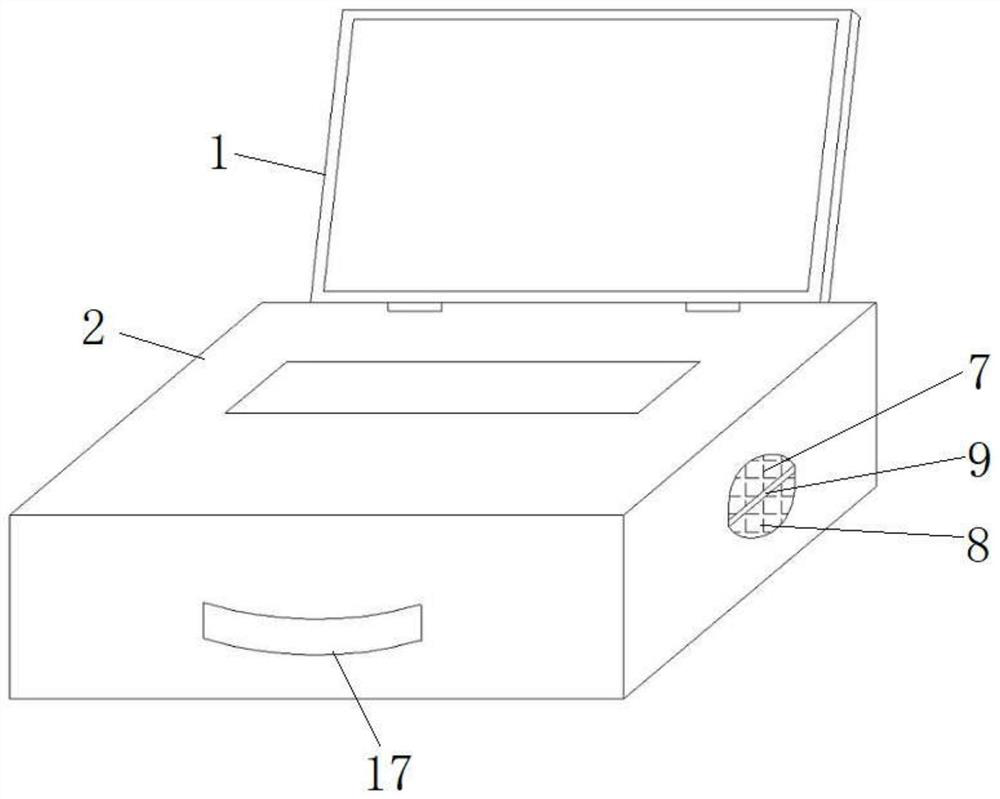 A kind of computer system based on vpx reinforced motherboard