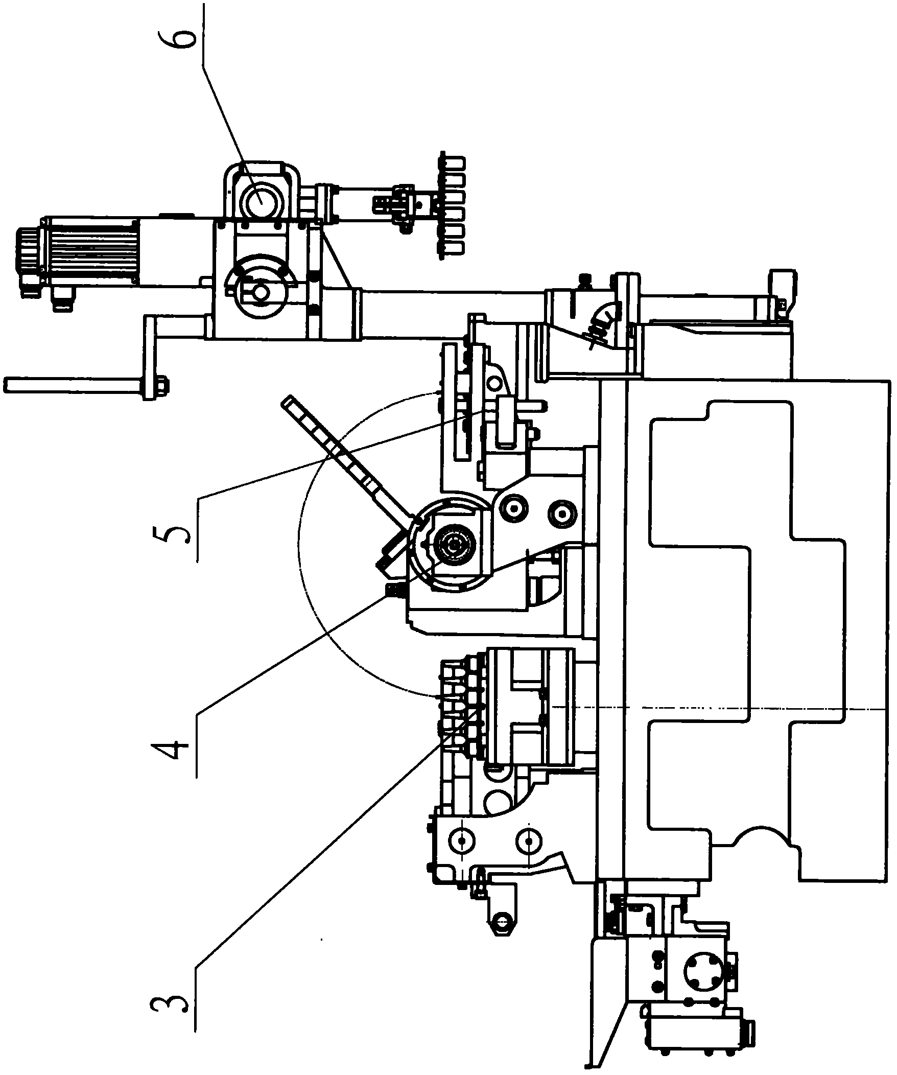 Six-drop individual section bottle-making machine and pressing and blowing production technology thereof