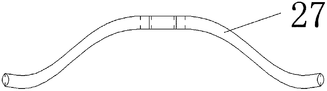 Friction type steel-concrete composite beam shear connecting key