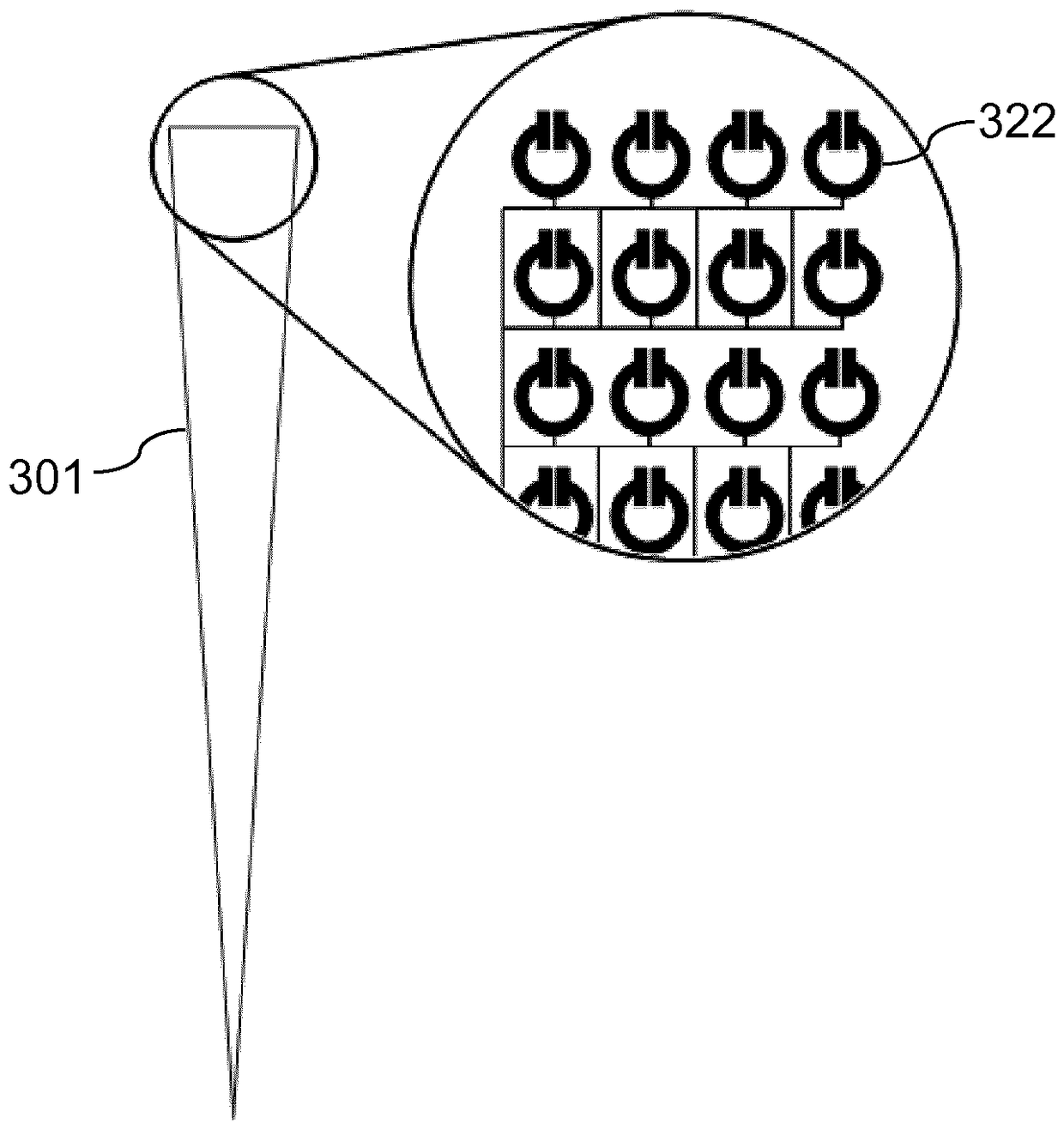 Hf transmission path in a domestic appliance