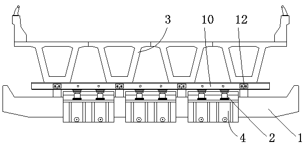 A lifting method of bridge girder body based on cover girder