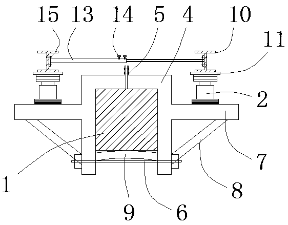 A lifting method of bridge girder body based on cover girder