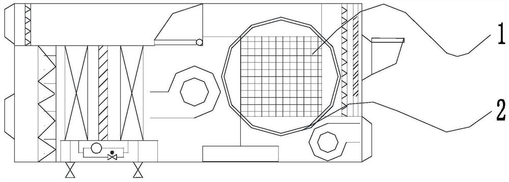 Heating sterilization protective cover for total heat exchange core and total heat exchange structure