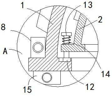 Intelligent building safety helmet with danger alarm function