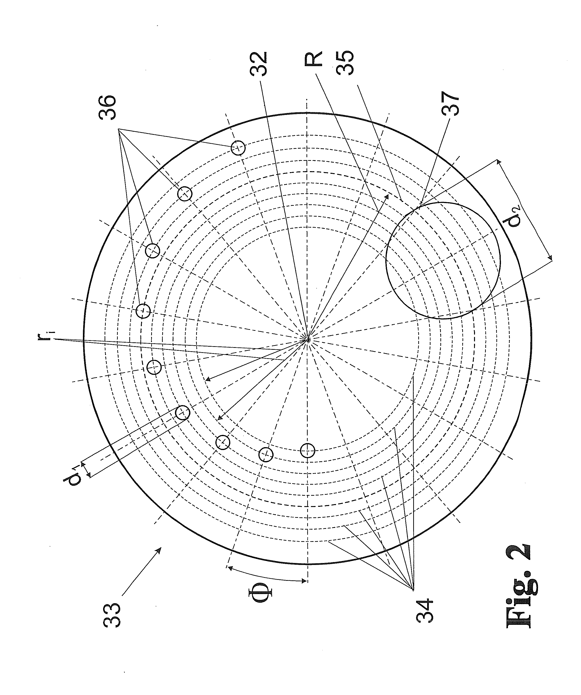 Method for the Spatially Resolved Measurement of Parameters in a Cross Section of a Beam Bundle of High-Energy Radiation of High Intensity
