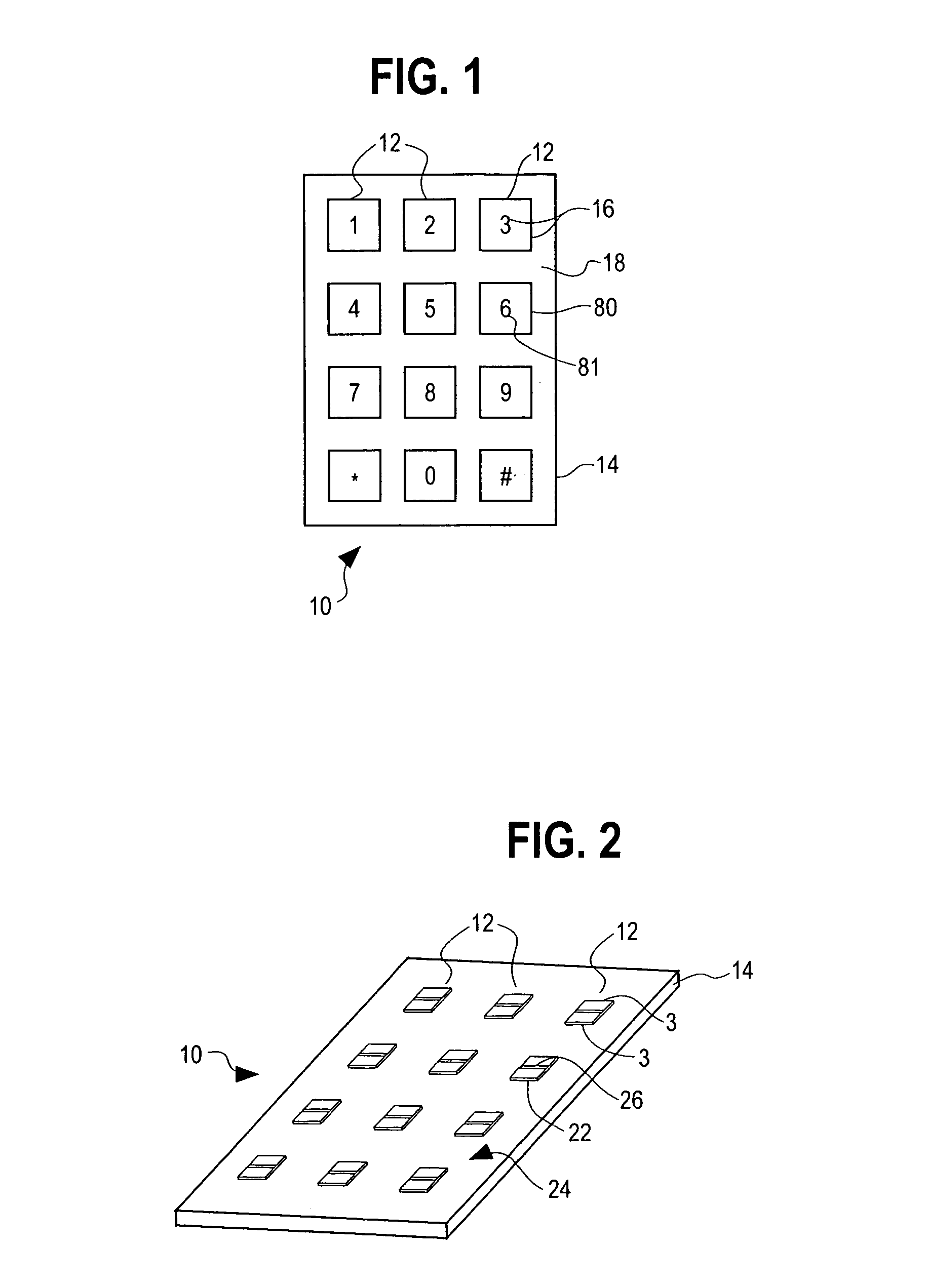 Acoustic wave touch actuated switch