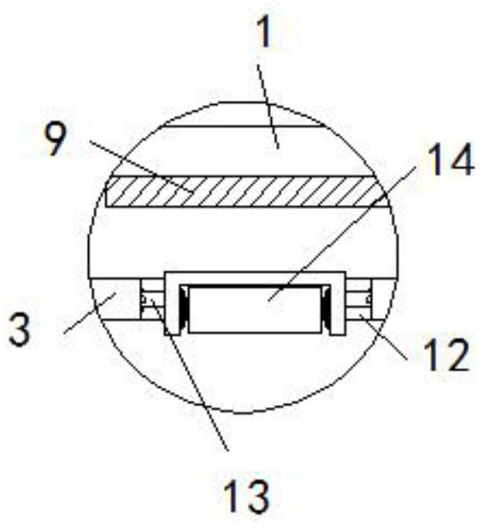 Blood storage device for blood transfusion department