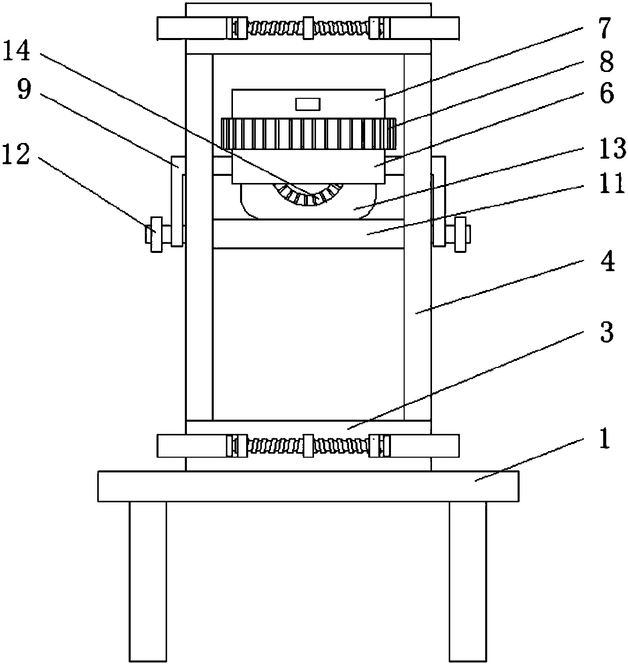 Axle grinding machine