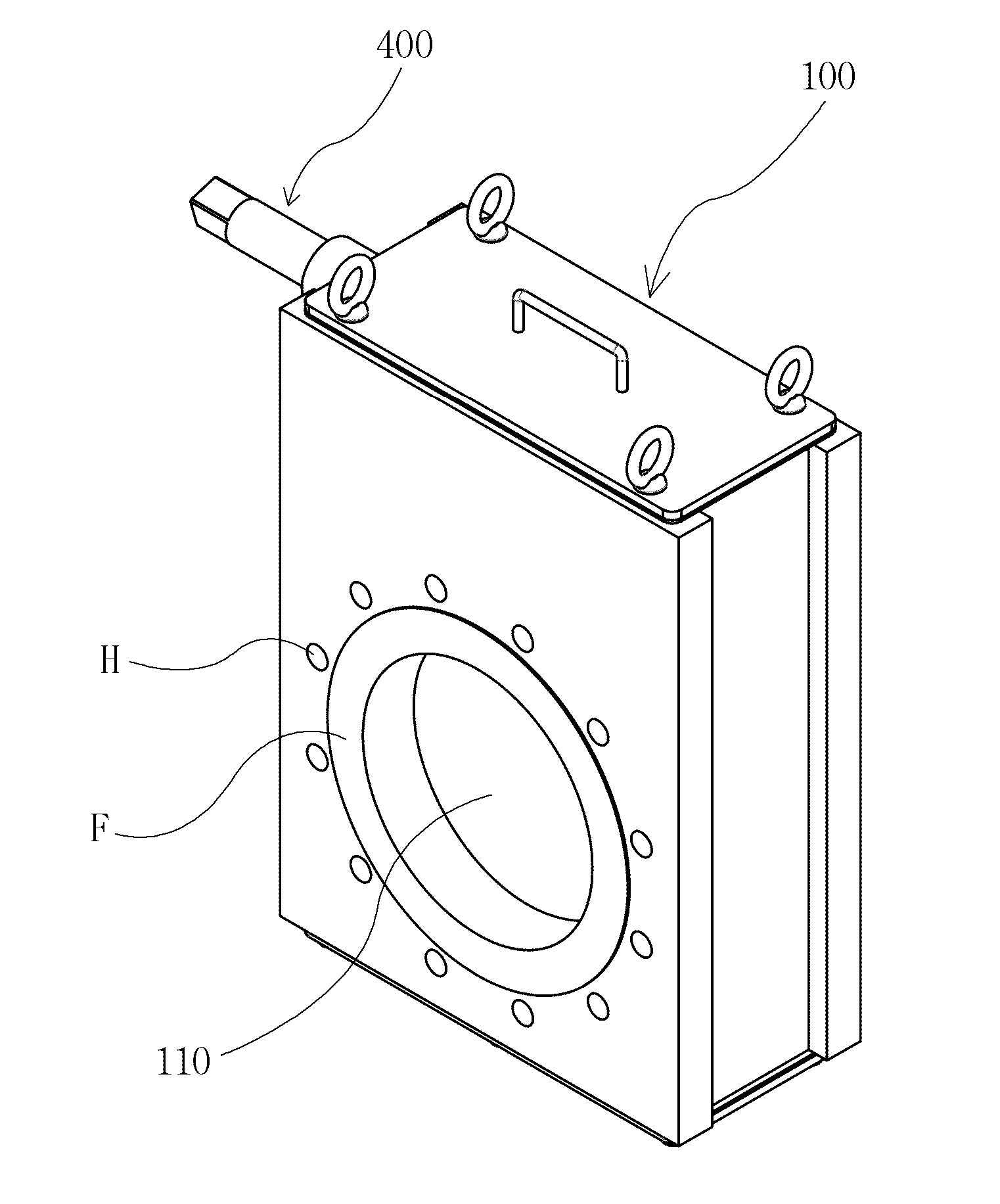 Line blind valve