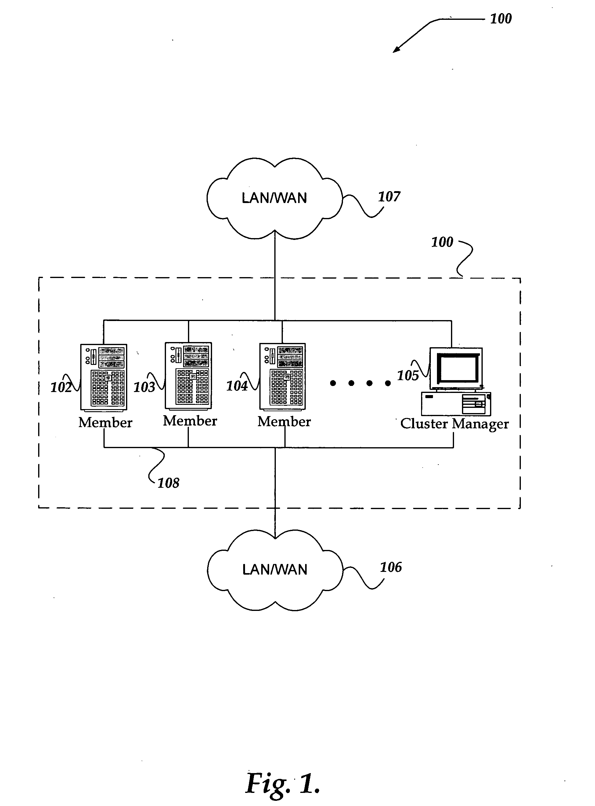 System and method for managing a change to a cluster configuration