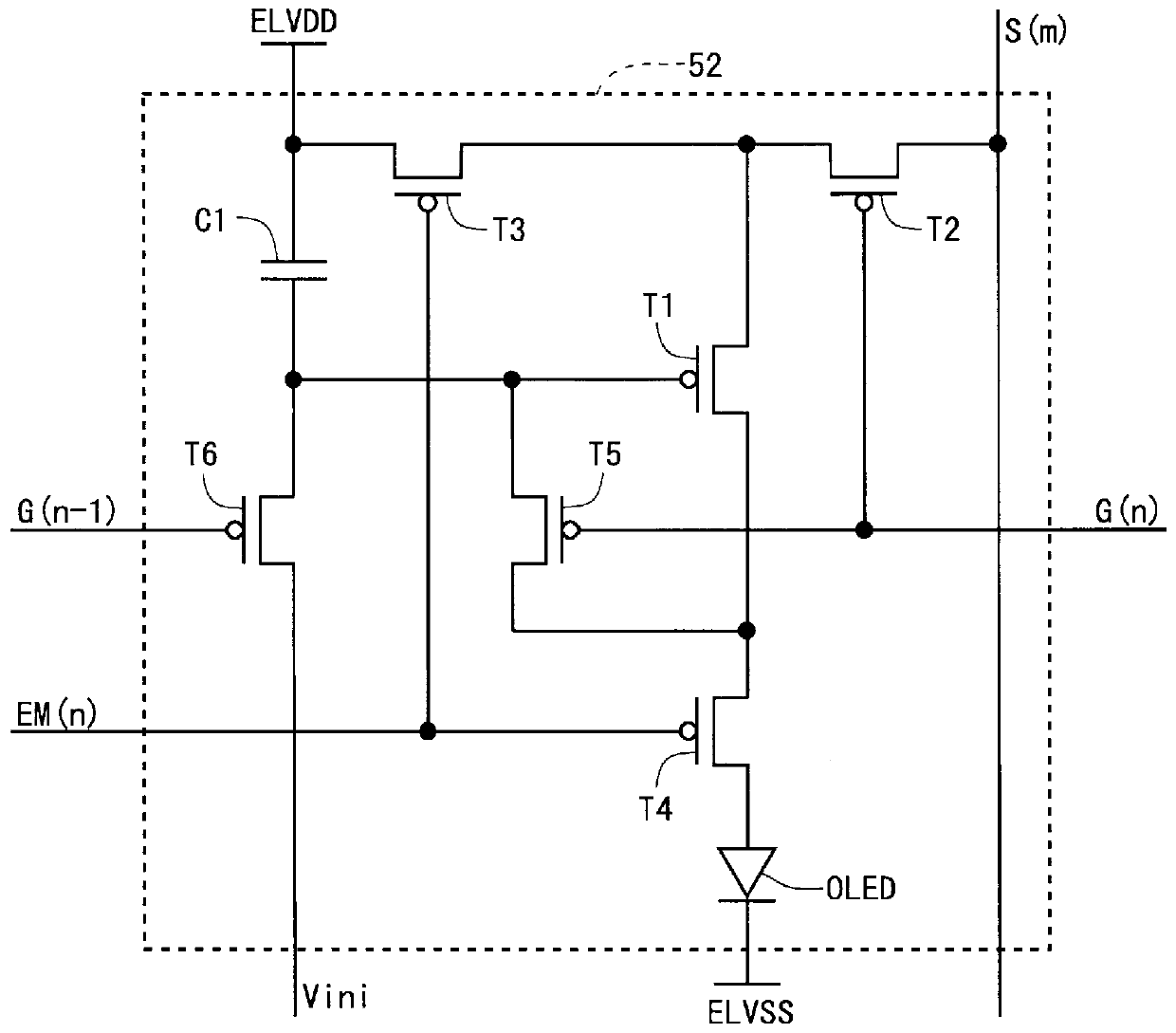 Organic electroluminescent display device, and method for estimating deterioration amount of organic electroluminescent element