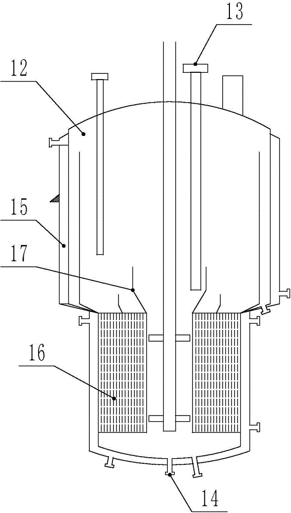 Device for preparing polybutylene terephthalate