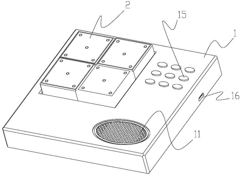 A building block early education machine