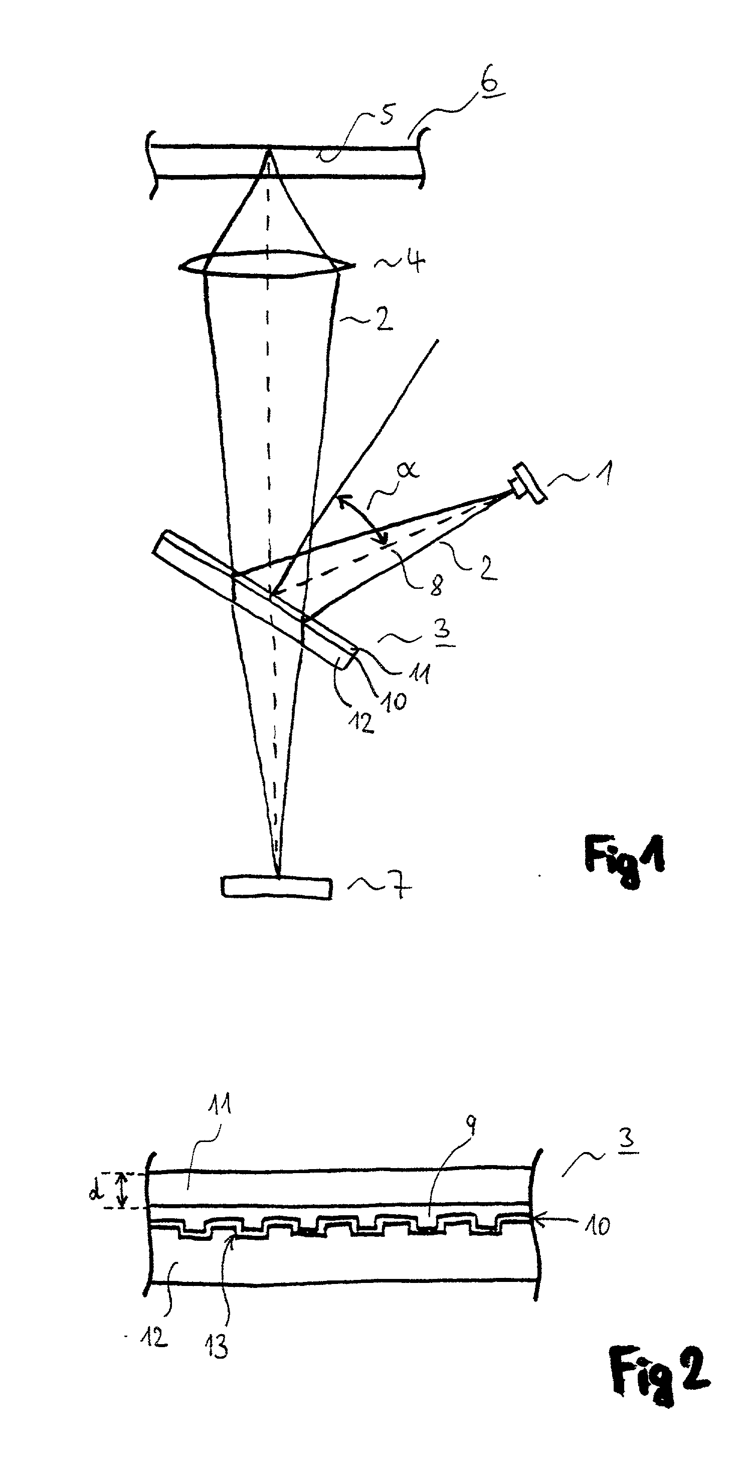 Device for reading from and/or writing to optical recording media