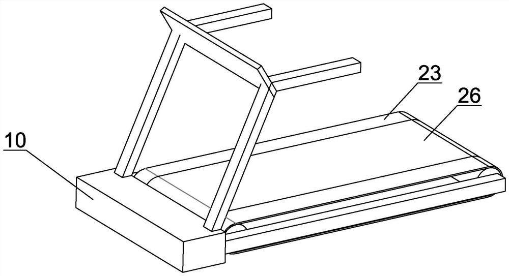 Treadmill capable of preventing mistaken touch