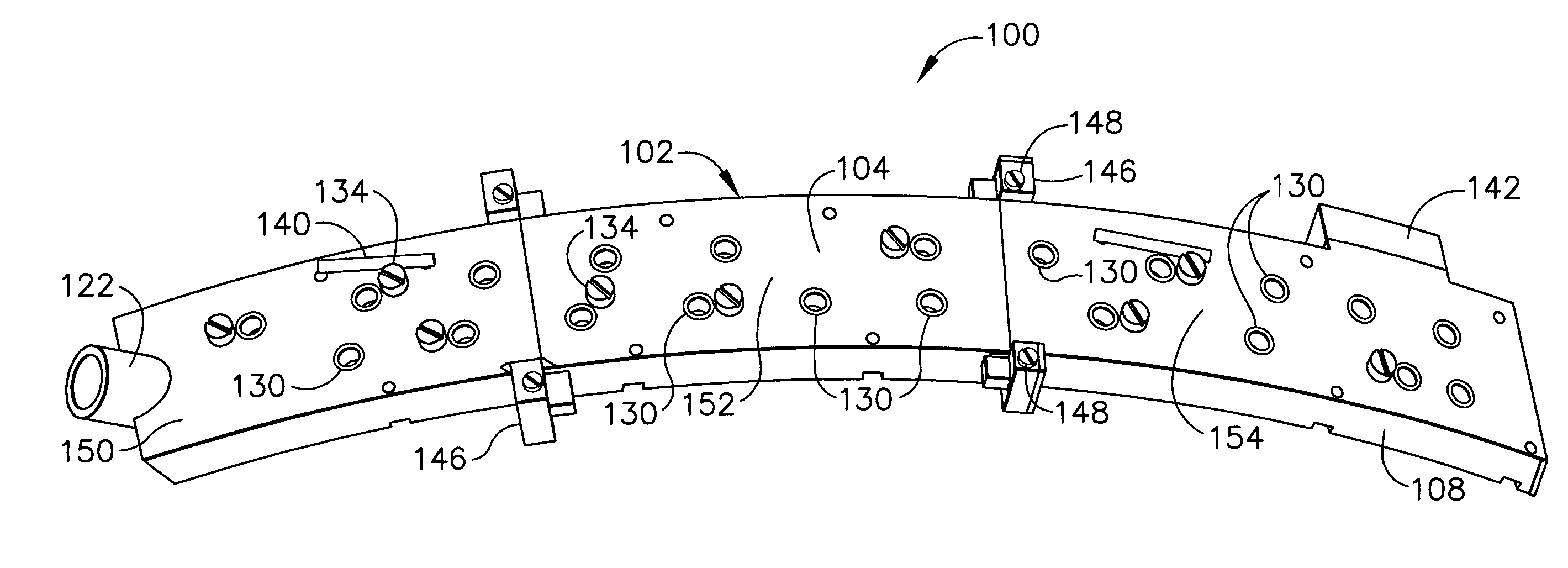 Drill template with integral vacuum attach