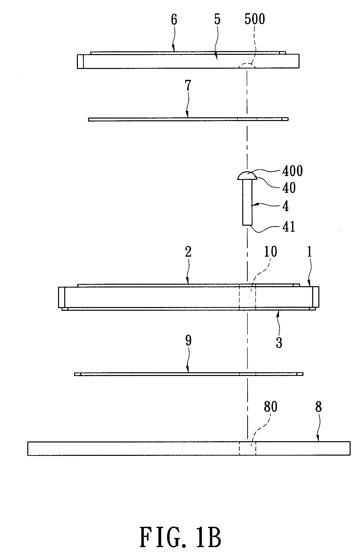 Circular polarization antenna structure with a dual-layer ceramic and method for manufacturing the same