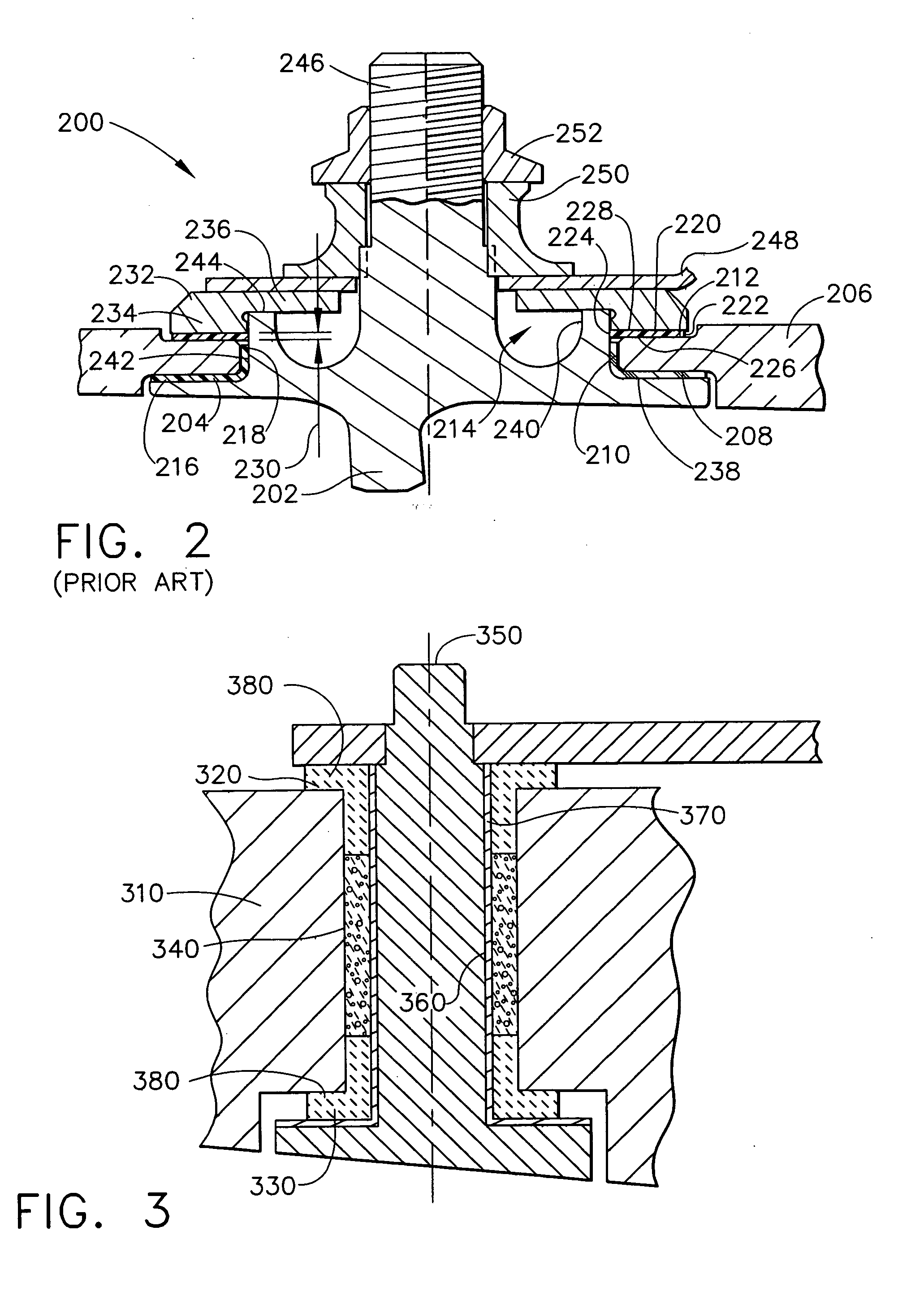 Variable stator vane bushings and washers