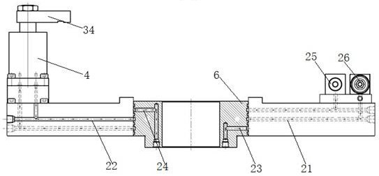 An automatic clamping device for thin-walled cylindrical parts