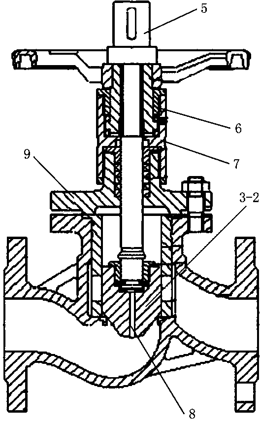 Adjustable stop valve