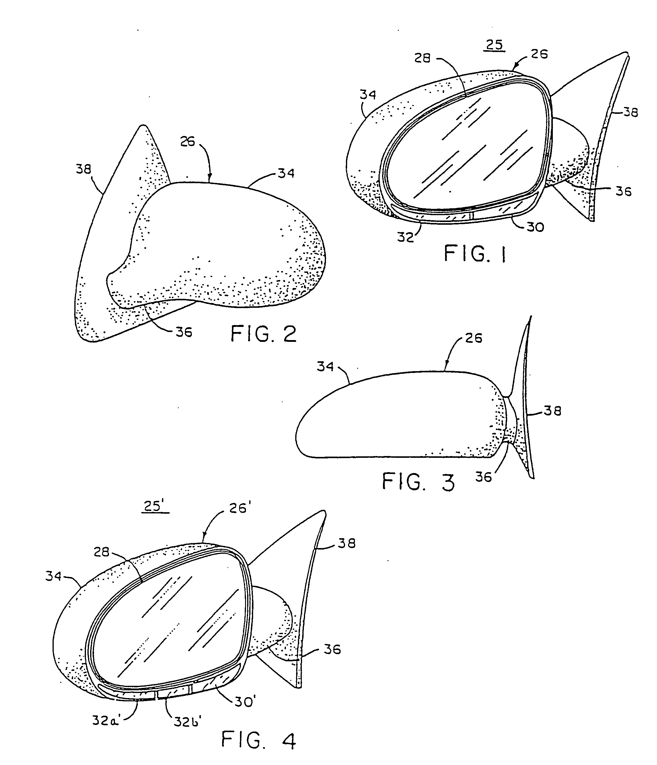 Lighted exterior mirror system for a vehicle