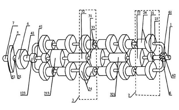 Composite type stepless transmission
