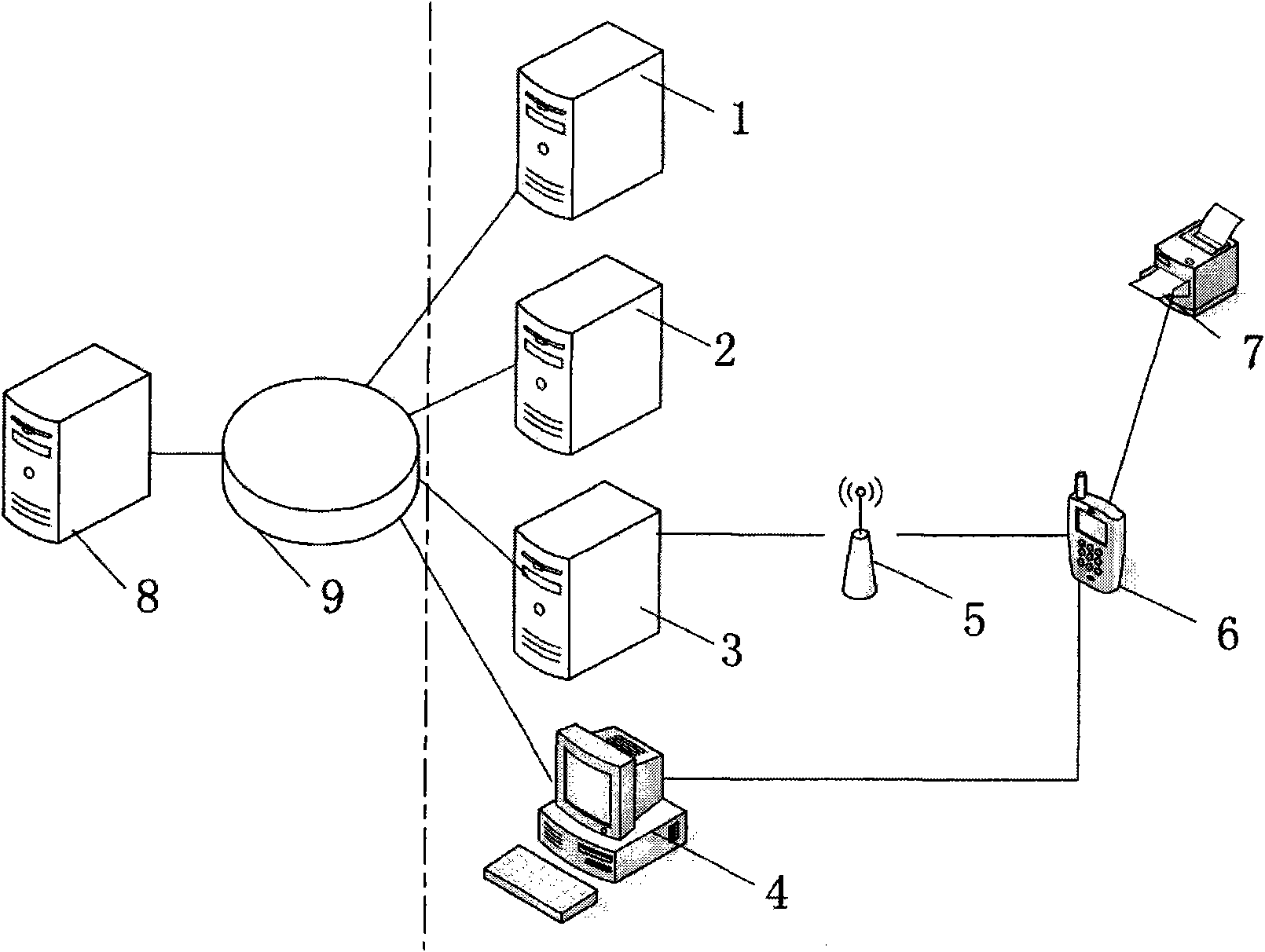 Movable electrical inspection application system