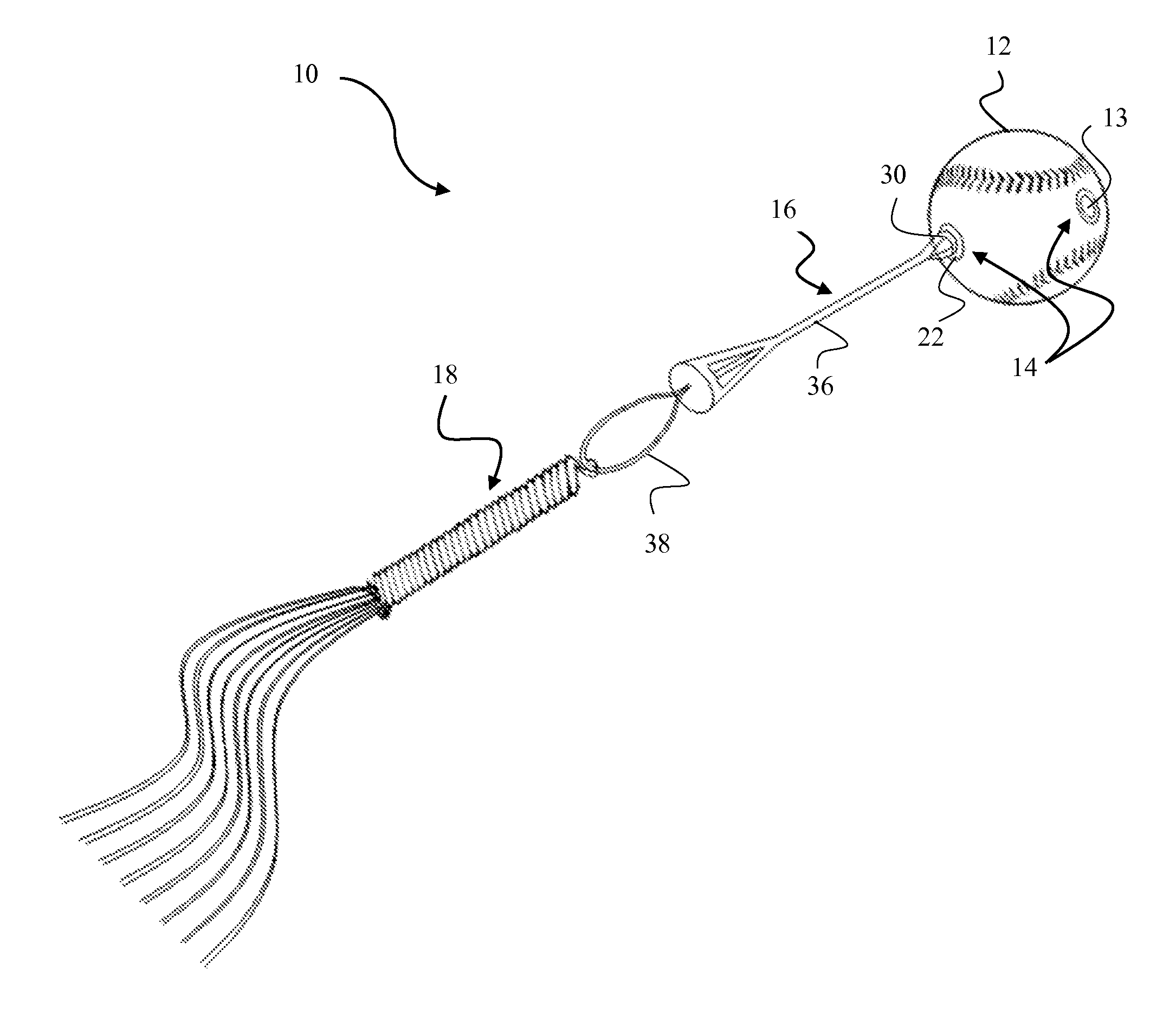 Training and rehabilitation device for ball throwing