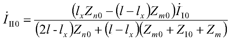 Single-end distance measurement method for single-phase grounding fault of double-circuit lines paralleled on the same pole by using single-end electric quantity of single-circuit lines