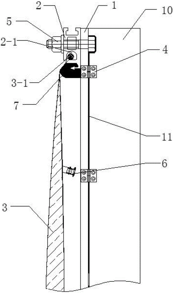 Heat preservation strengthening member applied to building window in severe cold area