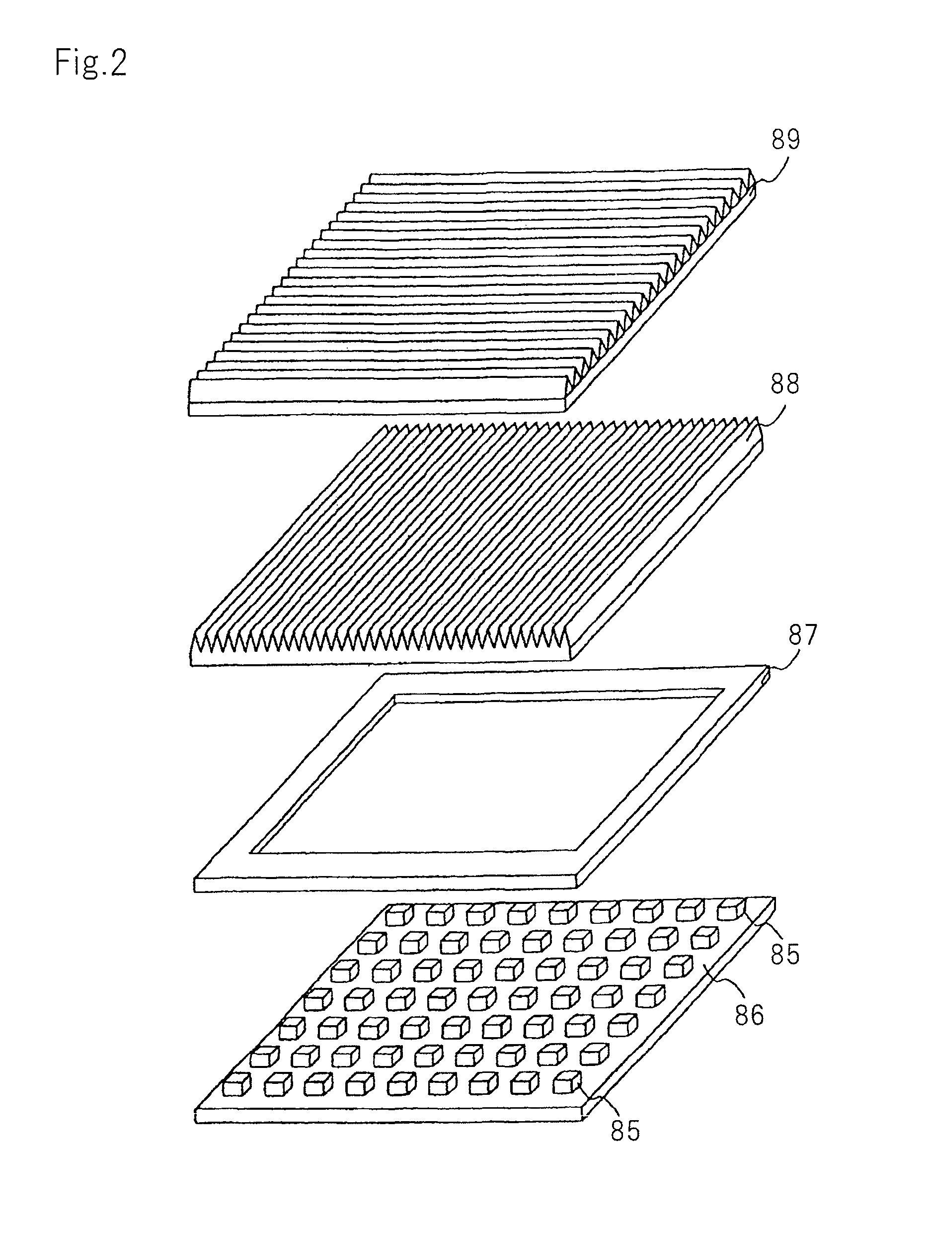 Optical element, light source device, and projection display device