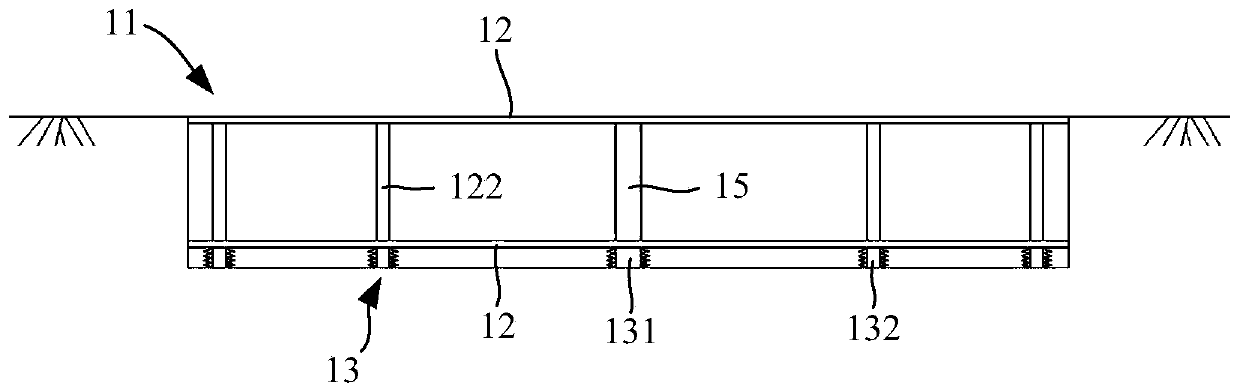 Parking system for old community and parking method of parking system