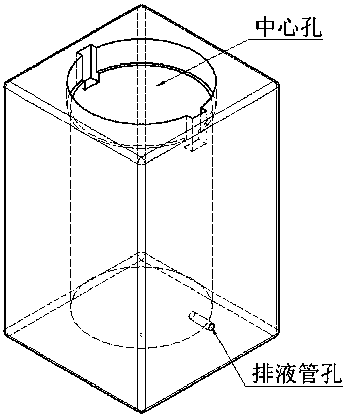 Low-temperature box for middle-size and large-size test pieces