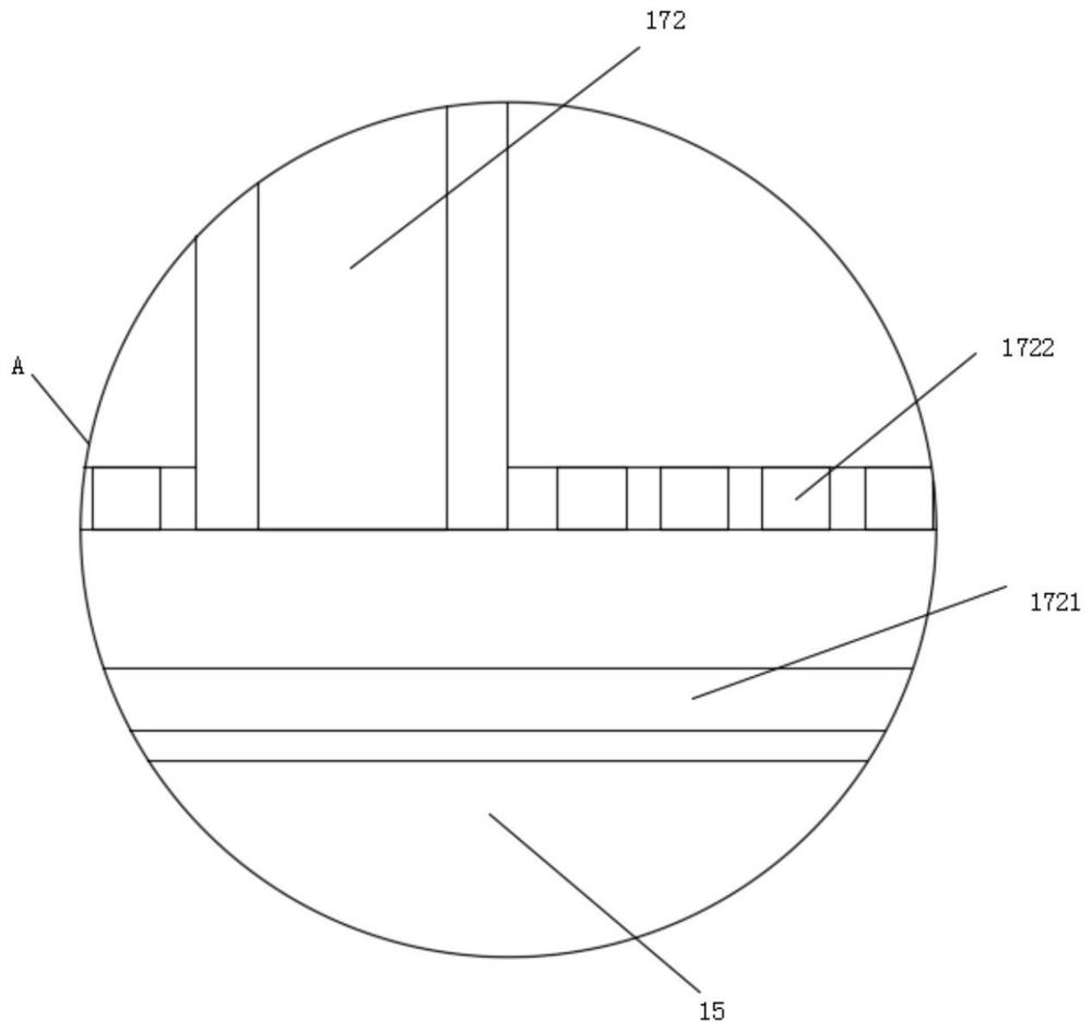 Energy-saving circulating device for coking sewage treatment