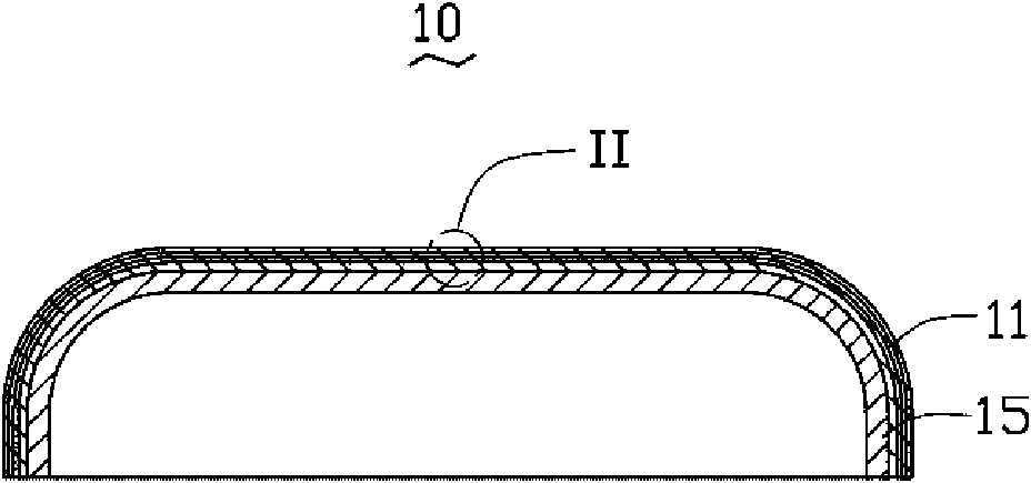 Decorating film, shell applying same and manufacturing method of shell