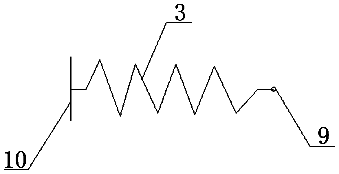 Bridge anti-collision device and bridge