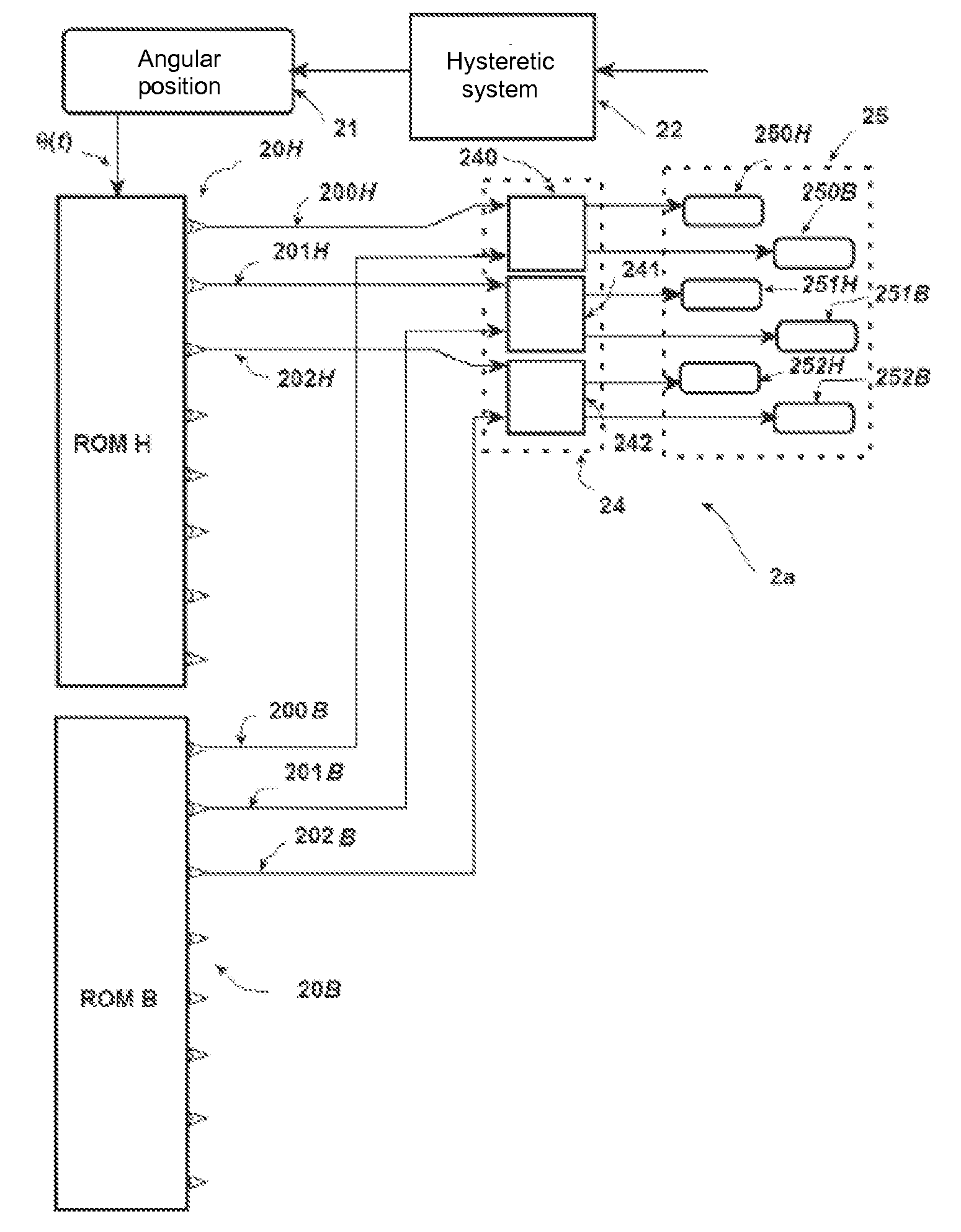 Device for controlling a polyphase synchronous rotary electrical machine and polyphase synchronous rotary electrical machine containing such a device