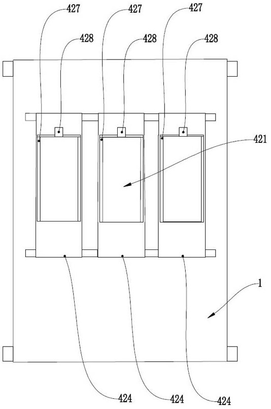 A ceramic tile decoration production system capable of distributing complex patterns