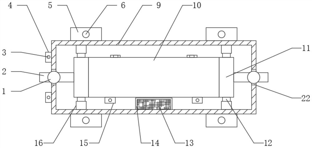 Solar connecting wire fixing device convenient to disassemble and assemble