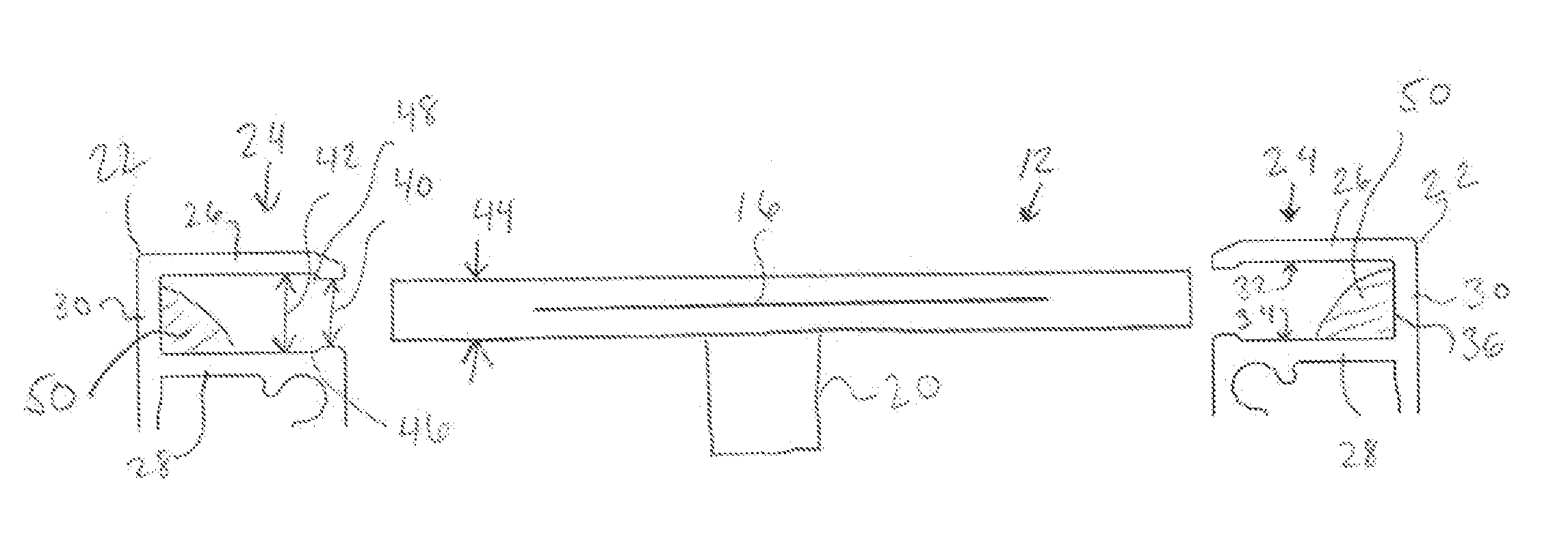 Photovoltaic module frame with improved bondability