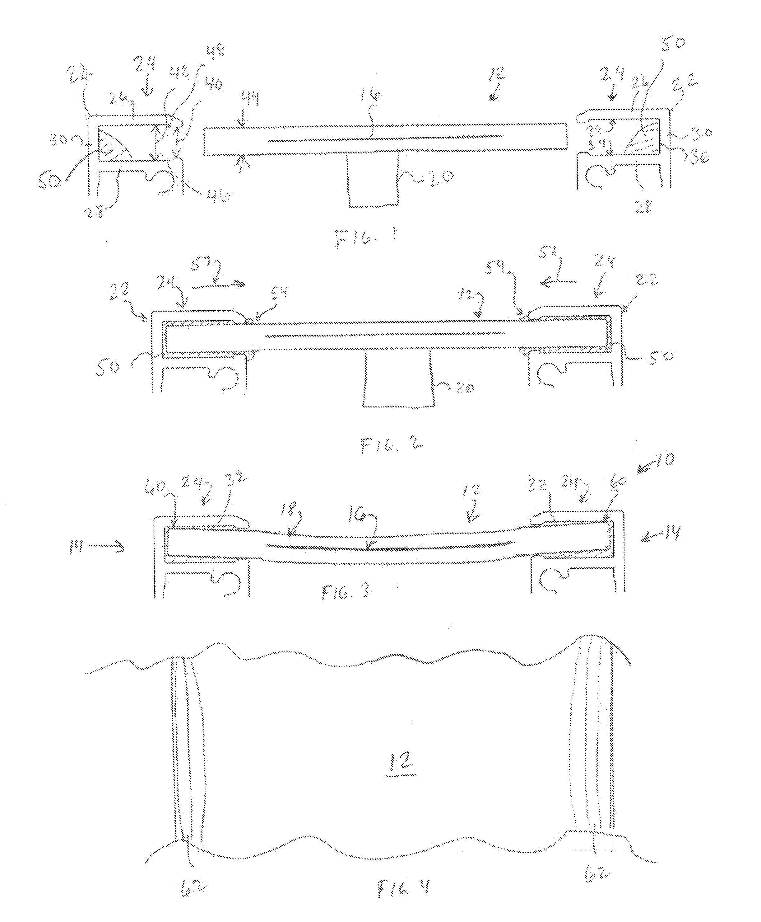 Photovoltaic module frame with improved bondability